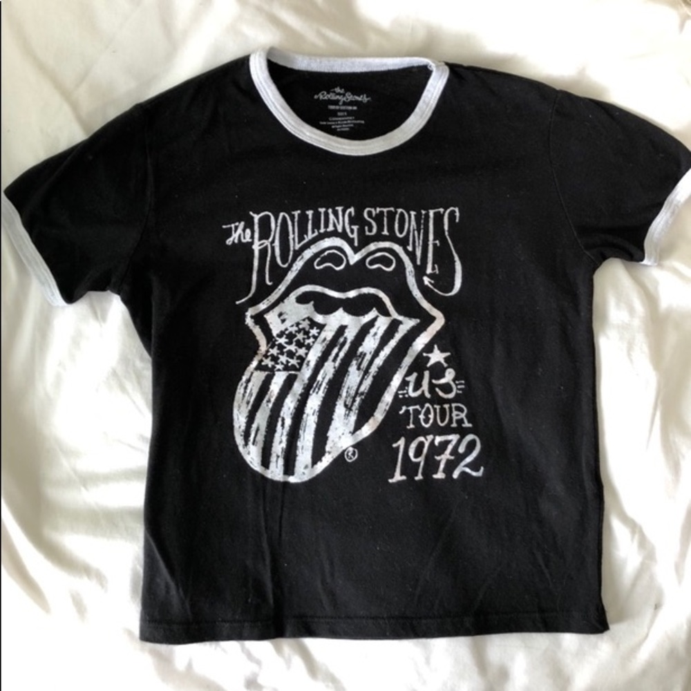 The Rolling Stones Crop Tee